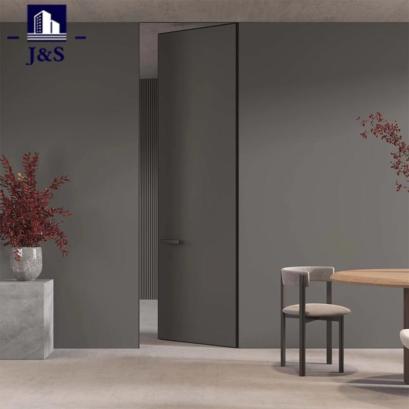 Προσαρμοσμένη αόρατη πόρτα μινιμαλιστικό πλαίσιο χωρίς πλαίσιο